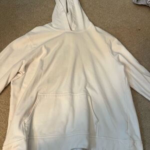 Men's Cream/Beige Hoodie Size XXL